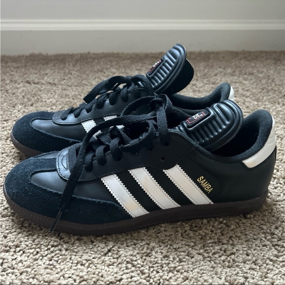 Adidas Samba Black White Sneakers Men’s 7